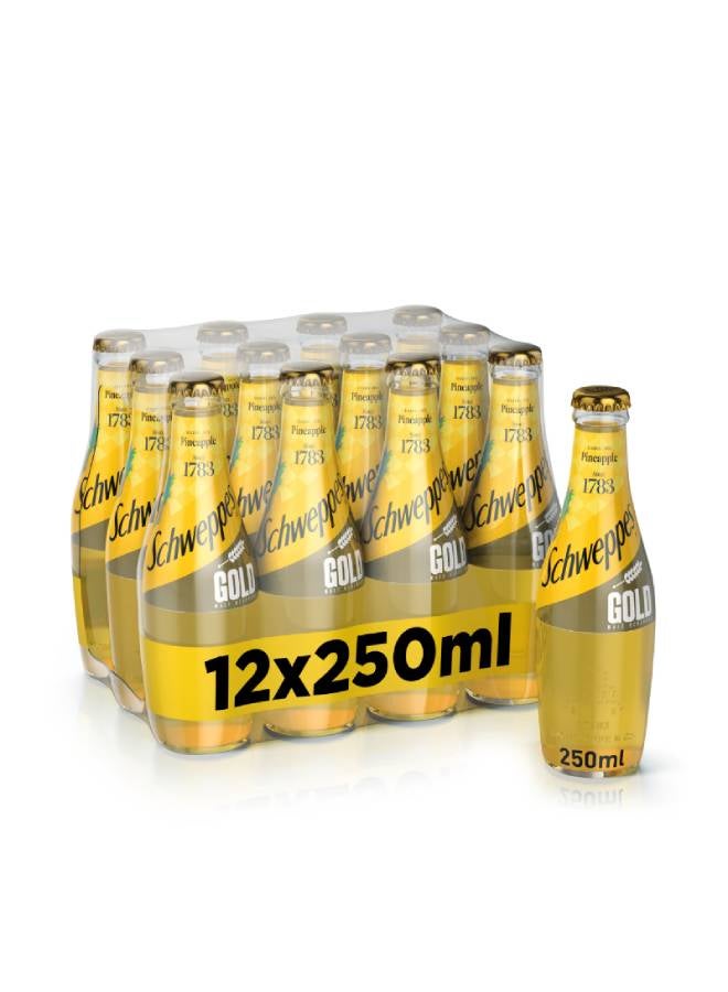 Schweppes - Pineapple Flavor 250ml  Single - Image 1