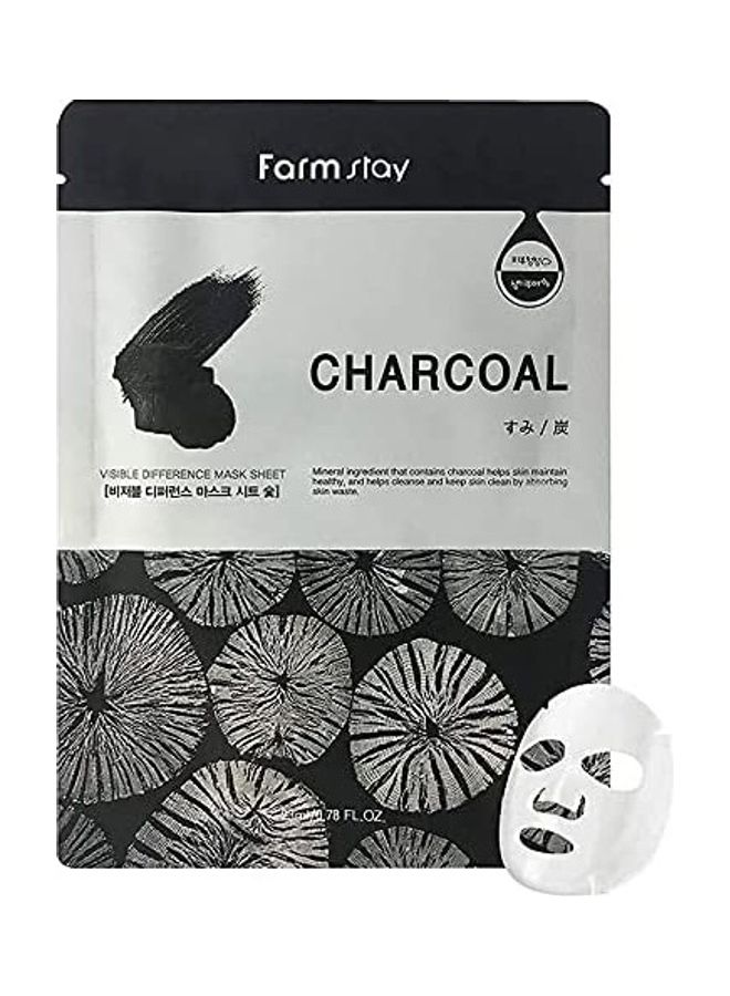 Farm Stay Charcoal Face Mask Sheet 23ml - Image 2