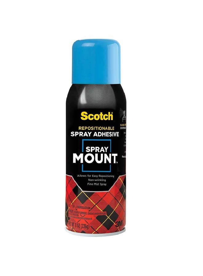 Scotch  Adhesive Spray Mount Red/Blue - Image 1
