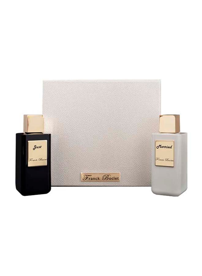 Franck Boclet Rook & Riot Extrait De Parfum (Just+Married) Set 200ml - Image 1