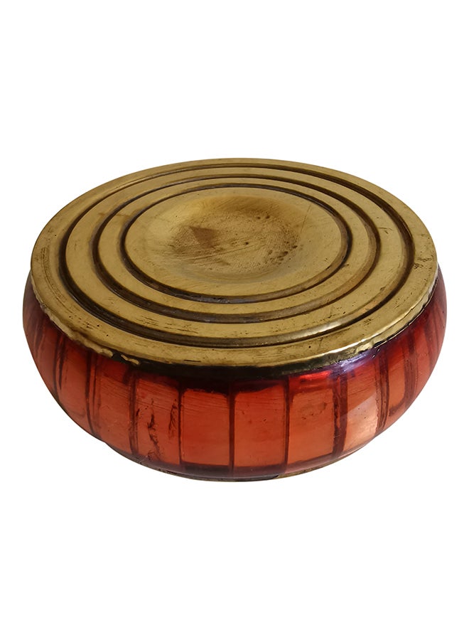 Beautiful Design Metal Ashtray Multicolour 8x8x3cm - Image 3