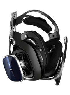 ASTRO ASTRO Gaming A40 TR Wired Gaming Headset, ASTRO Audio V2, Dolby ATMOS, 3.5mm Audio Jack, Swappable Mic, for PS5, PS4, PC, Mac, Nintendo Switch, Mobile - Black/Blue  - Image 2