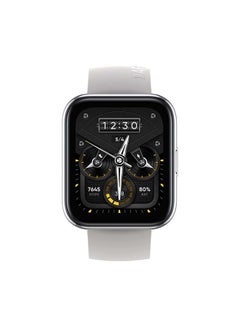 realme Smart Watch 2 Pro with 1.75 inch HD Super Bright Touchscreen Dual-Satellite GPS 14-Day Battery SpO2 And Heart Rate Monitoring IP68 Water Resistance Metallic Silver  - Image 1