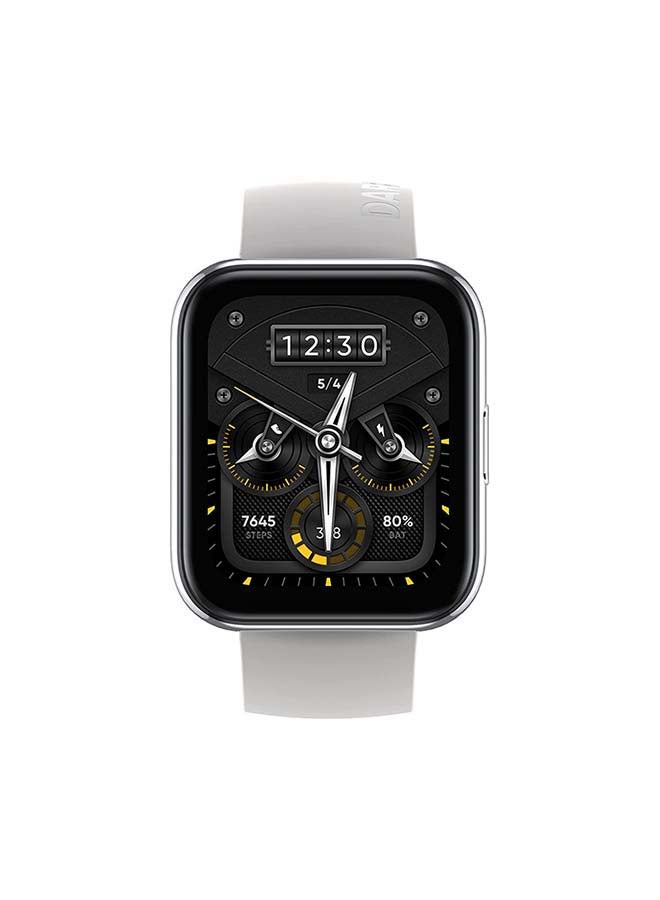 realme Smart Watch 2 Pro with 1.75 inch HD Super Bright Touchscreen Dual-Satellite GPS 14-Day Battery SpO2 And Heart Rate Monitoring IP68 Water Resistance Metallic Silver  - Image 1