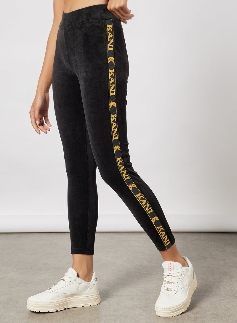 Karl Kani - Retro Tape Leggings Black - Image 1