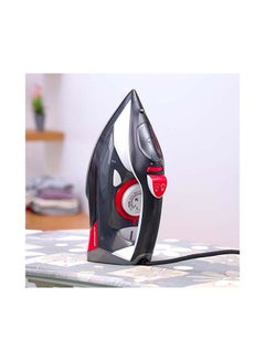 Olsenmark Steam Iron With Water Tank 350 ml 2200 W OMSI1838 Black/Red  - Image 2
