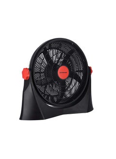 Olsenmark Heavy Duty Floor Fan - 3 Speeds, 5 Leaf Blade with Safety Grill OMF1799 Black  - Image 2