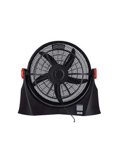 Olsenmark Heavy Duty Floor Fan - 3 Speeds, 5 Leaf Blade with Safety Grill OMF1799 Black  - Image 3