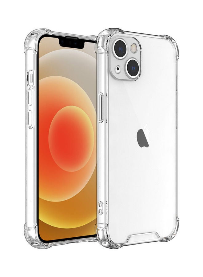 MARGOUN Protective Slim Transparent Shockproof Gorilla Bumper TPU Case Cover for Apple iPhone 13 Mini Clear - Image 1
