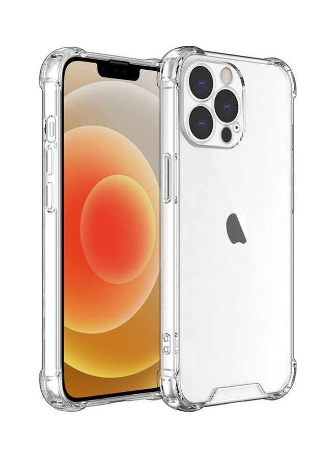 MARGOUN Protective Slim Transparent Shockproof Gorilla Bumper TPU Case Cover for Apple iPhone 13 Pro Clear - Image 1