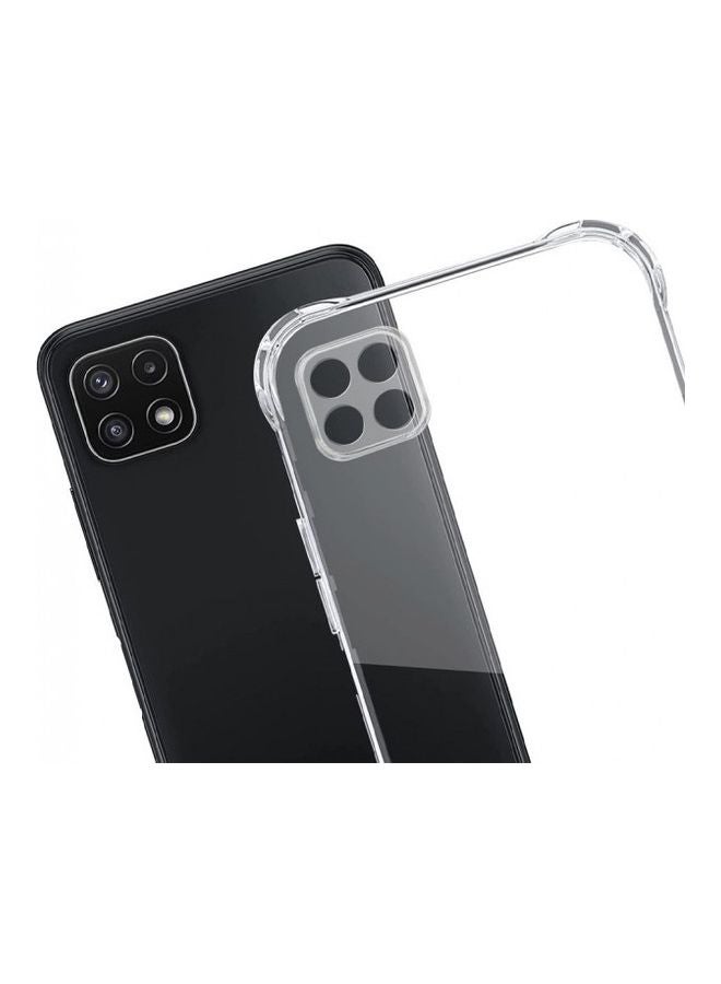 MARGOUN Protective Slim Transparent Shockproof Gorilla Bumper TPU Case Cover for Samsung Galaxy A22 5G Clear  - Image 5