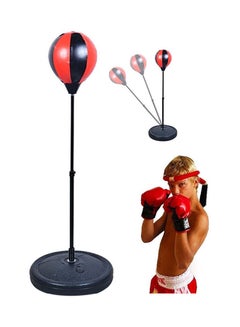 Generic Adjustable Stand Boxing Punching Bag Ball With Gloves Set Rich Detailing For Kids 43inch  - Image 2