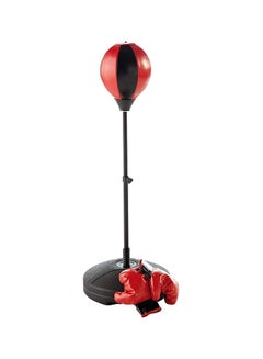 Generic Adjustable Stand Boxing Punching Bag Ball With Gloves Set Rich Detailing For Kids 43inch  - Image 3