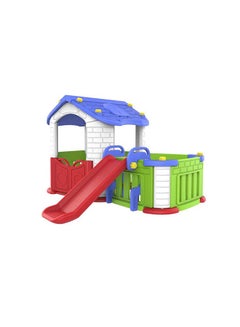 Mini Panda Big Indoor Outdoor Playhouse With Slide And Playgym For Kids 160 x 114 x 121cm - v1643289099/N20865315A_3