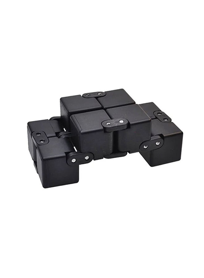 High-Quality Abs Infinity Stress Relieve Rubik'S Cube For Kids And Adults, Black 3.14 x 1.57 x 0.79inch - Image 4