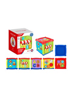 HUANGER Educational Fancy Cube Gear Geometric Musical Toy 16x16x16cm  - Image 3