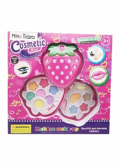 MissTiara Fashion Imaginative Pretend Makeup Strawberry Cosmetic Play Set For Girls 31x5x25cm  - Image 1