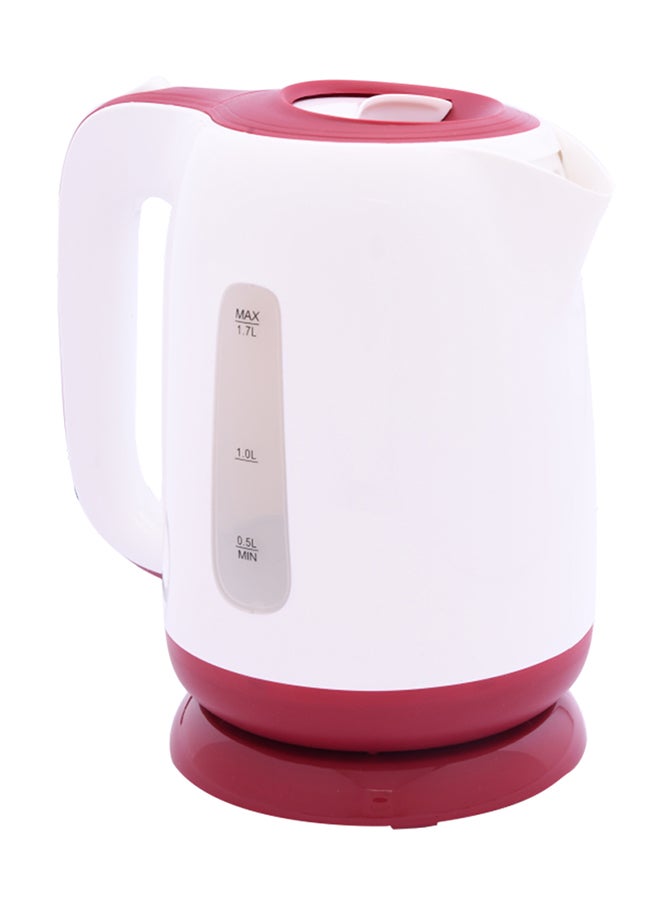 جانو غلاية كهربائية 1.7 L 1850.0 W JN1847 أبيض، أحمر - Image 1