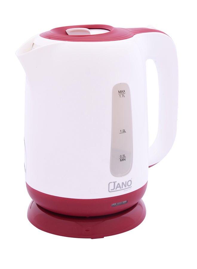 جانو غلاية كهربائية 1.7 L 1850.0 W JN1847 أبيض، أحمر - Image 4