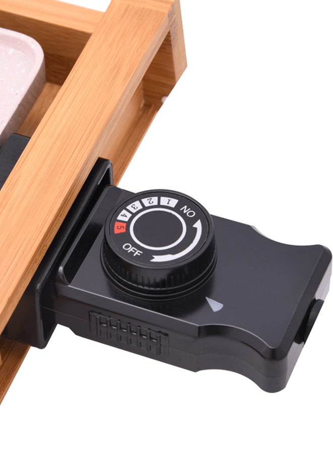 جانو شواية كهربائية بجسم خشبي 1800 W E04401 بني - Image 4