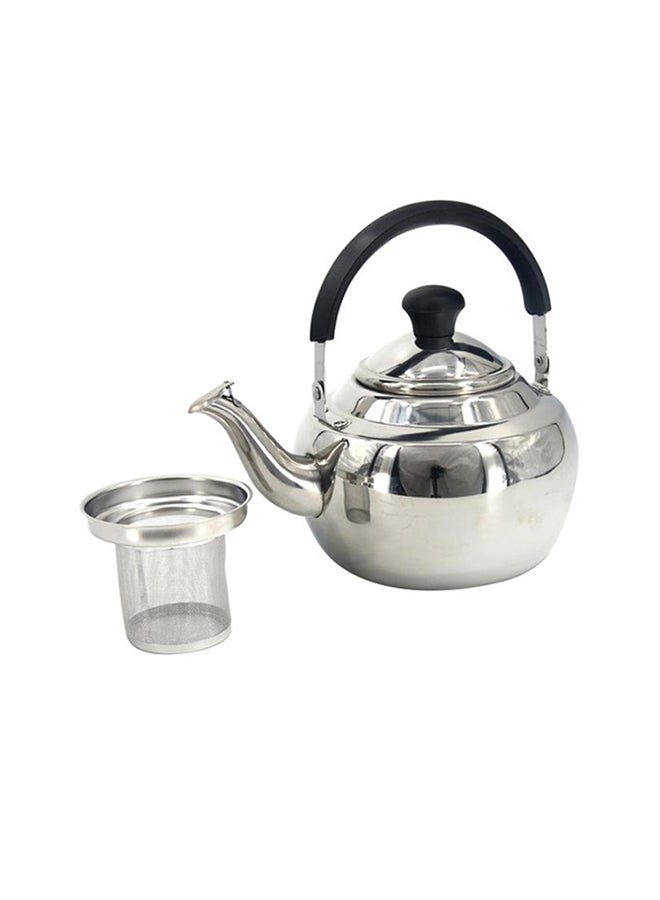Trust - Stainless Steel Kettle With Strainer Silver 2Liters - Image 1