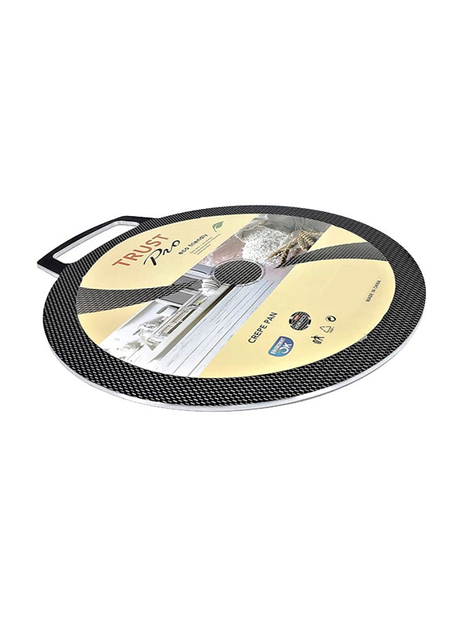 Trust Aluminium Crepe Pan Black 45cm  - Image 1