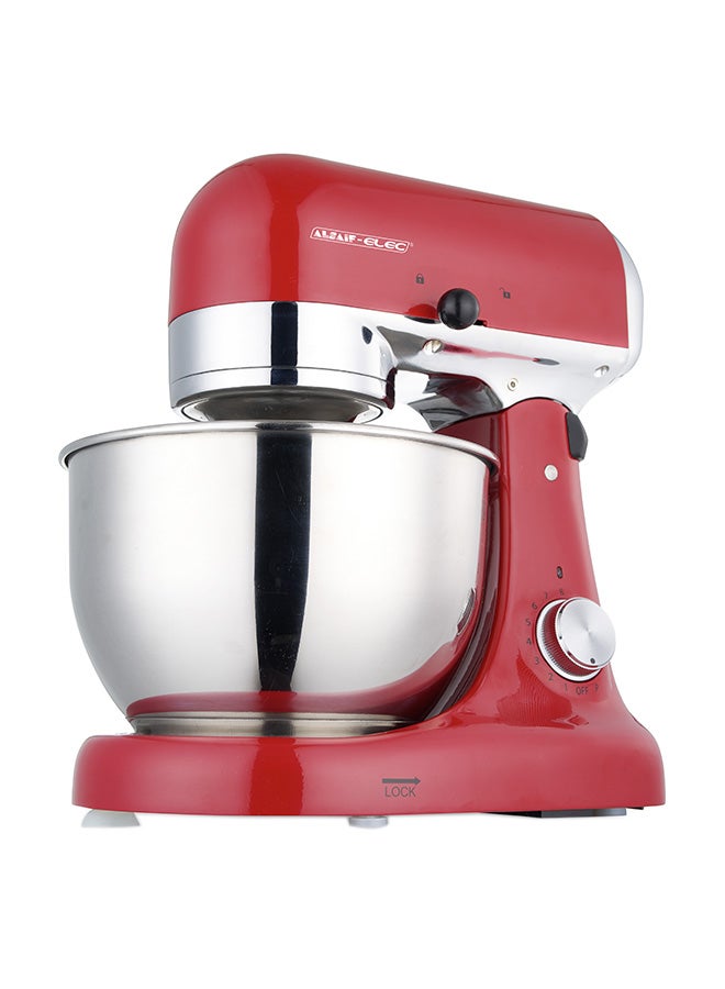 ألسيف إليك عجان عالي الجودة مع وعاءٍ من الستانلس ستيل 5 L 1000 W E02220/RD أحمر - Image 1