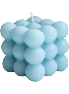 Generic Rubik's Cube Candle Blue 6 x 6 x 5.5cm  - Image 1