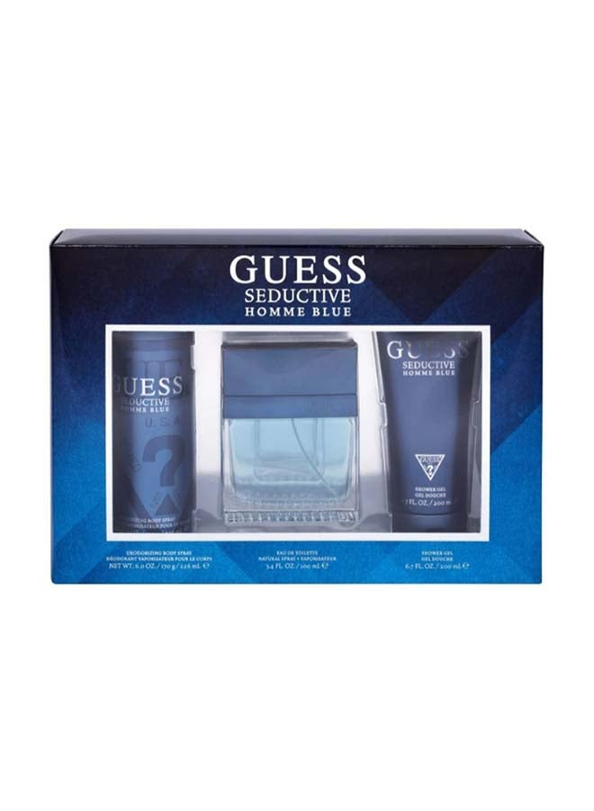 GUESS Seductive EDT+ Shower Gel+ Body Spray Set 526ml - Image 1
