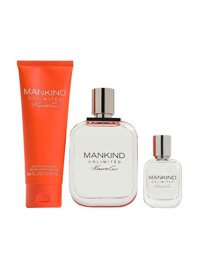 Kenneth Cole - Mankind Unlimited 2 Pcs EDT+ After Shave Balm Set 215ml - Image 1