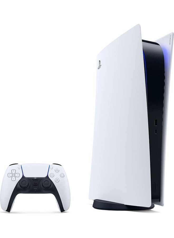 Sony - PlayStation 5 (UAE Version) Digital Edition Console With Controller - Image 1