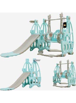 3-In-1 Combination Kids Indoor/Outdoor Multifunctional Slide and Swing 155x105x135cm - v1643351745/N52486876A_1