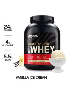 Optimum Nutrition Gold Standard Whey Protein - Vanilla Ice Cream - 2.27 Kg  - Image 2