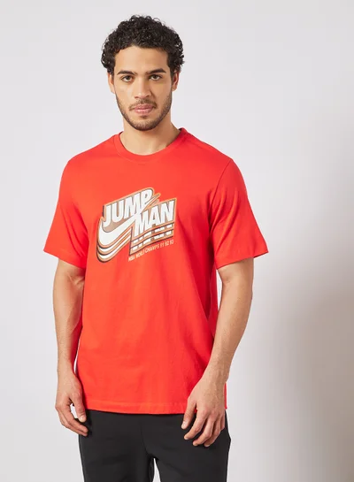 Jordan Jumpman Graphic T-Shirt Red