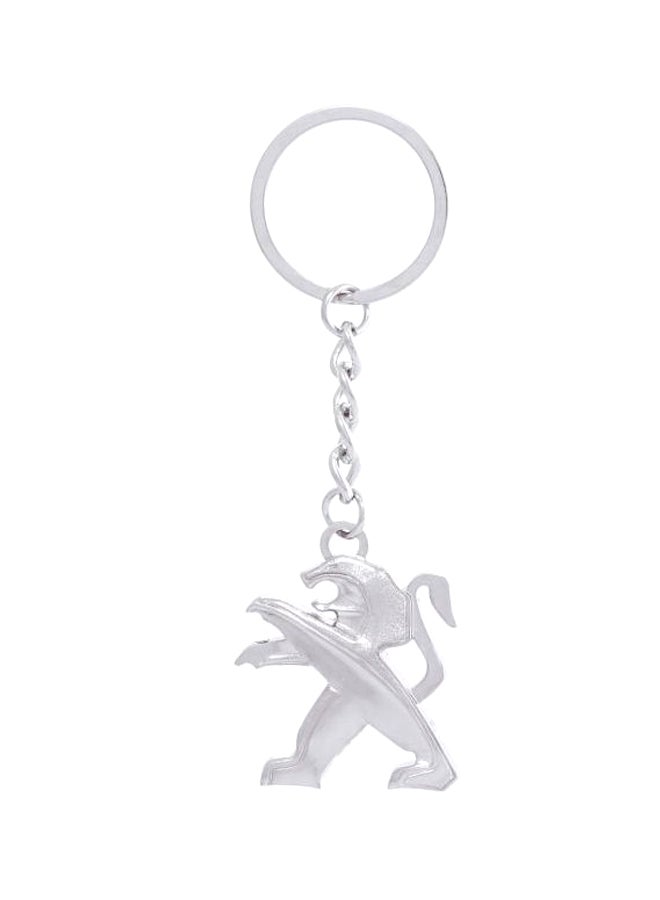 سلسلة مفاتيح زنك بشعار Peugeot