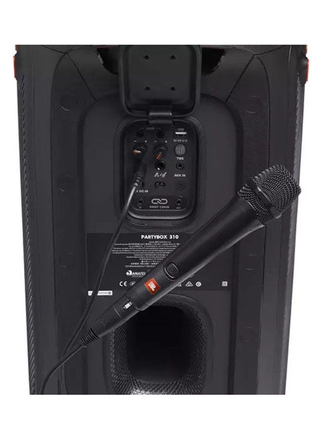 JBL - PBM100 Wired Microphone International Version JBL-PBM100-BLK Black - Image 1