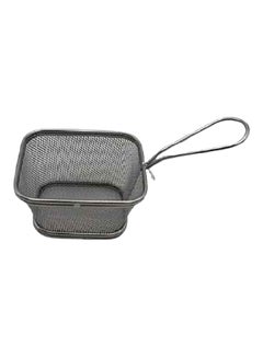 Fry Basket Holder Silver 8x10x7.5cm