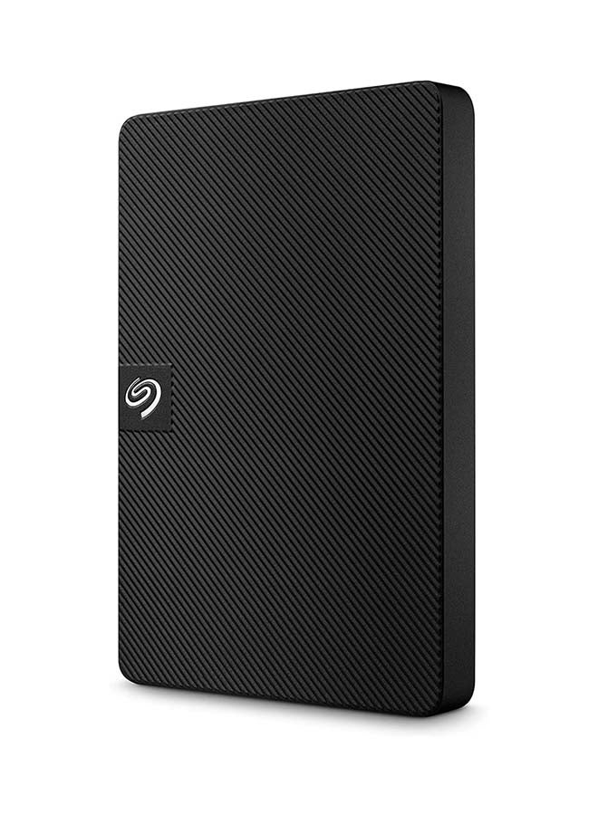 Seagate - 4TB Expansion Portable USB 3.0 External HDD, Micro-USB 3.0 Interface, Bus Powered, Rescue Data Recovery Services, Preformatted exFAT, Windows and Mac Compatible, Black | STKM4000400 4 TB - Image 1