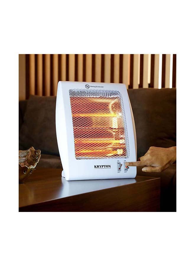 KRYPTON - Quartz Heater, Long And Equably Heating, KNQH6365 800 W KNQH6365 White&silver - Image 1