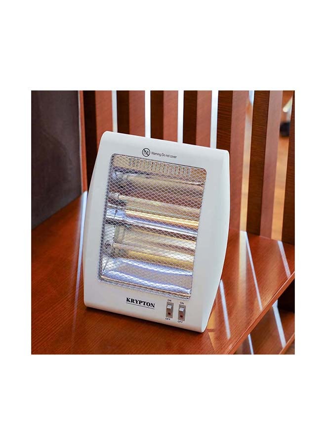 KRYPTON - Quartz Heater, Long And Equably Heating, KNQH6365 800 W KNQH6365 White&silver - Image 1