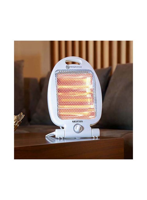 Quartz Heater, Long And Equably Heating, KNQH6364 800 W KNQH6364 White&silver