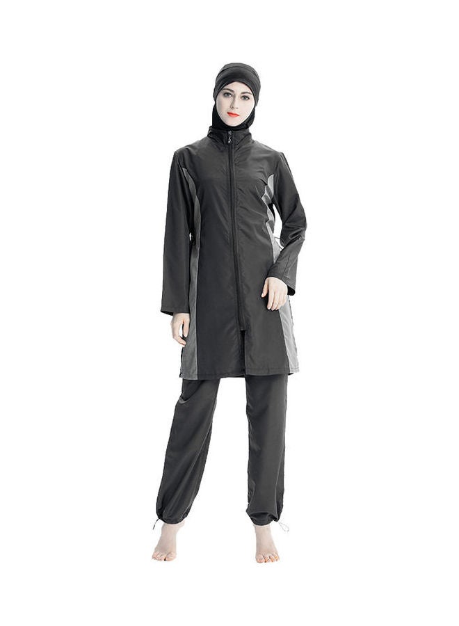 جوي شيك - مجموعة ملابس سباحة بوركيني إسلامية كلاسيكية فضفاضة - Image 1