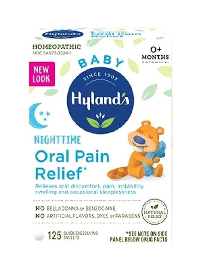 هايلاندز مسكن آلام الفم للأطفال ليلاً 125 قرص