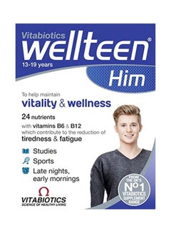Vitabiotics Wellteen Him 30 Tablets 