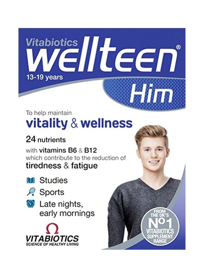 Vitabiotics Wellteen Him 30 Tablets
