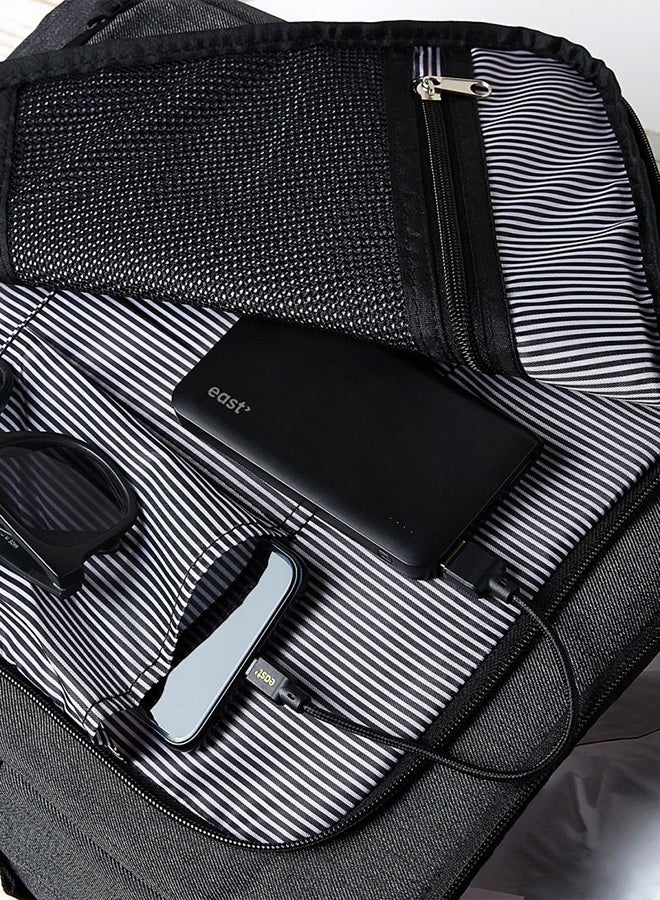 Noon East - 5000 mAh Power Bank By Noon East -5000 mAH Of Card Size For Mobile & Tablet Black - Image 1