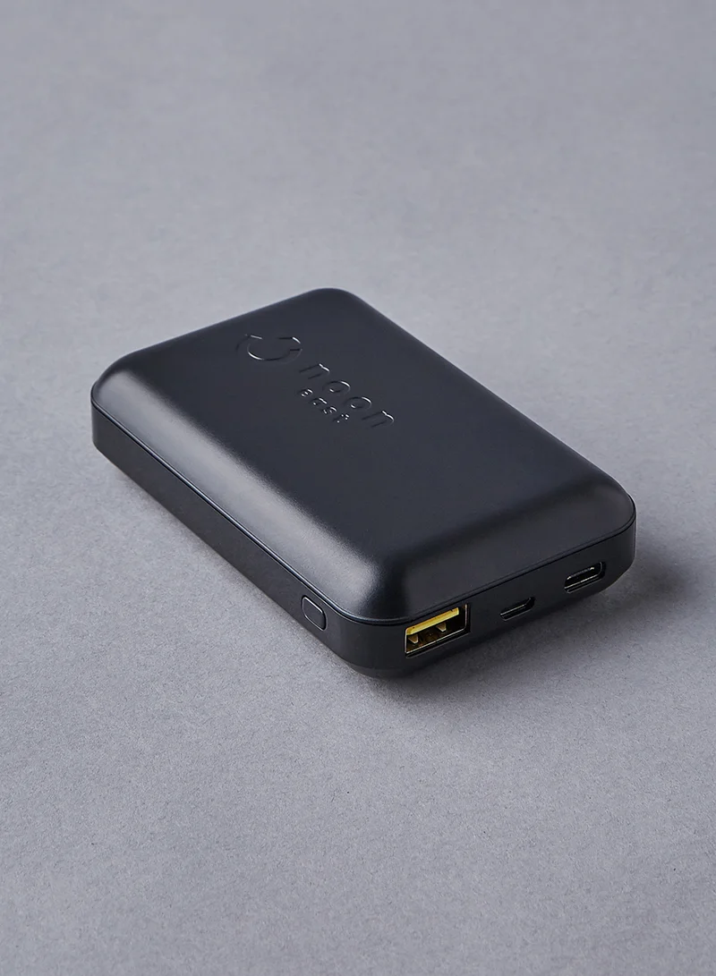 Noon East 10000.0 mAh Power Bank By Noon East -10000 mAH With Fast Charging 3.0 For Mobile & Tablet Black