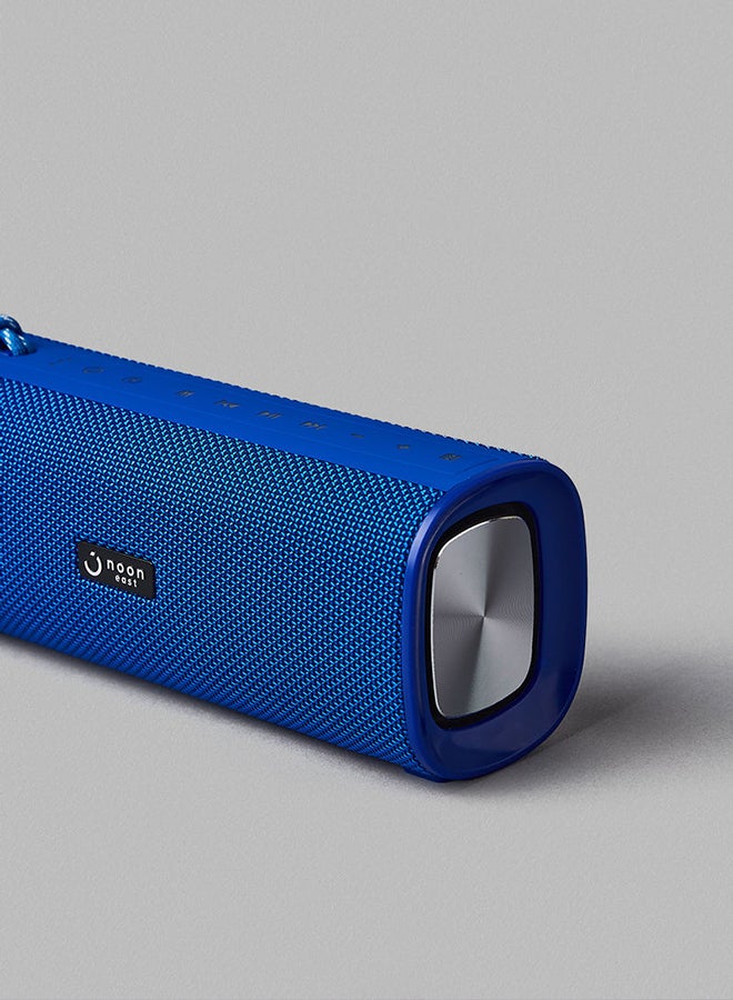 Beat Master 12W Portable Bluetooth Speaker With In-built Power Bank Function Blue