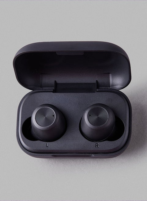 True Wireless (TWS) Bluetooth Earphone Earbuds - With Touch Adaptive Control And Charging Case Black