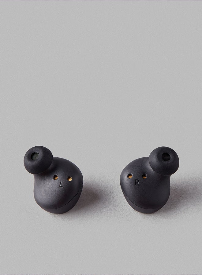 True Wireless (TWS) Bluetooth Earphone Earbuds - With Touch Adaptive Control And Charging Case Black